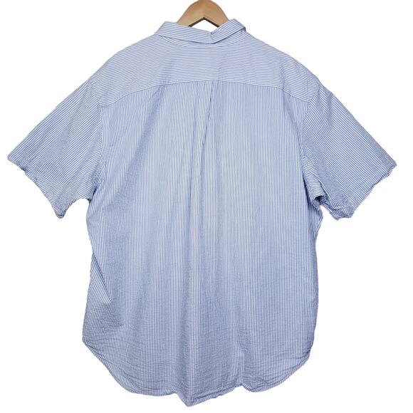 Ralph Lauren Men's Short Sleeve Button-Up Shirt Size XXL Classic Fit Stripes - Picture 9 of 14